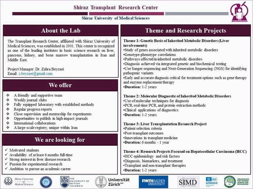 معرفی مرکز تحقیقات پیوند دانشگاه علوم پزشکی شیراز 