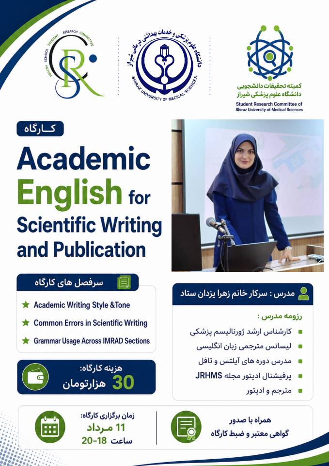 Academic English for Scientific Writing and Publication